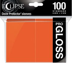 Eclipse Gloss standard sleeves - Pumpkin Orange