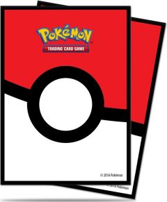 Pokémon Deck Protectors - Pokeball - 65 stk