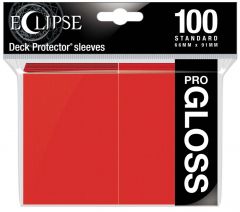Eclipse Gloss Standard Sleeves: Apple Red