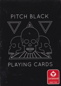 Cartamundi Poker - Pitch Black Playing Cards