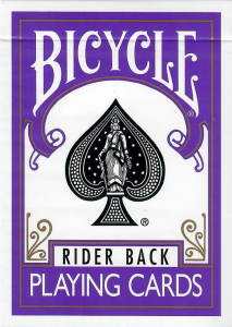 Bicycle Rider Back - Lilla