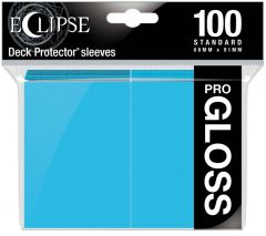 Eclipse Gloss Standard Sleeves: Sky Blue