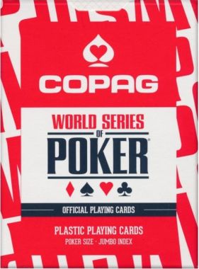World Series of Poker kortstokk - Rød